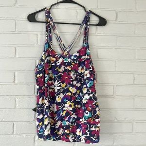 Girls from savoy Anthropologie floral top beautiful size 14